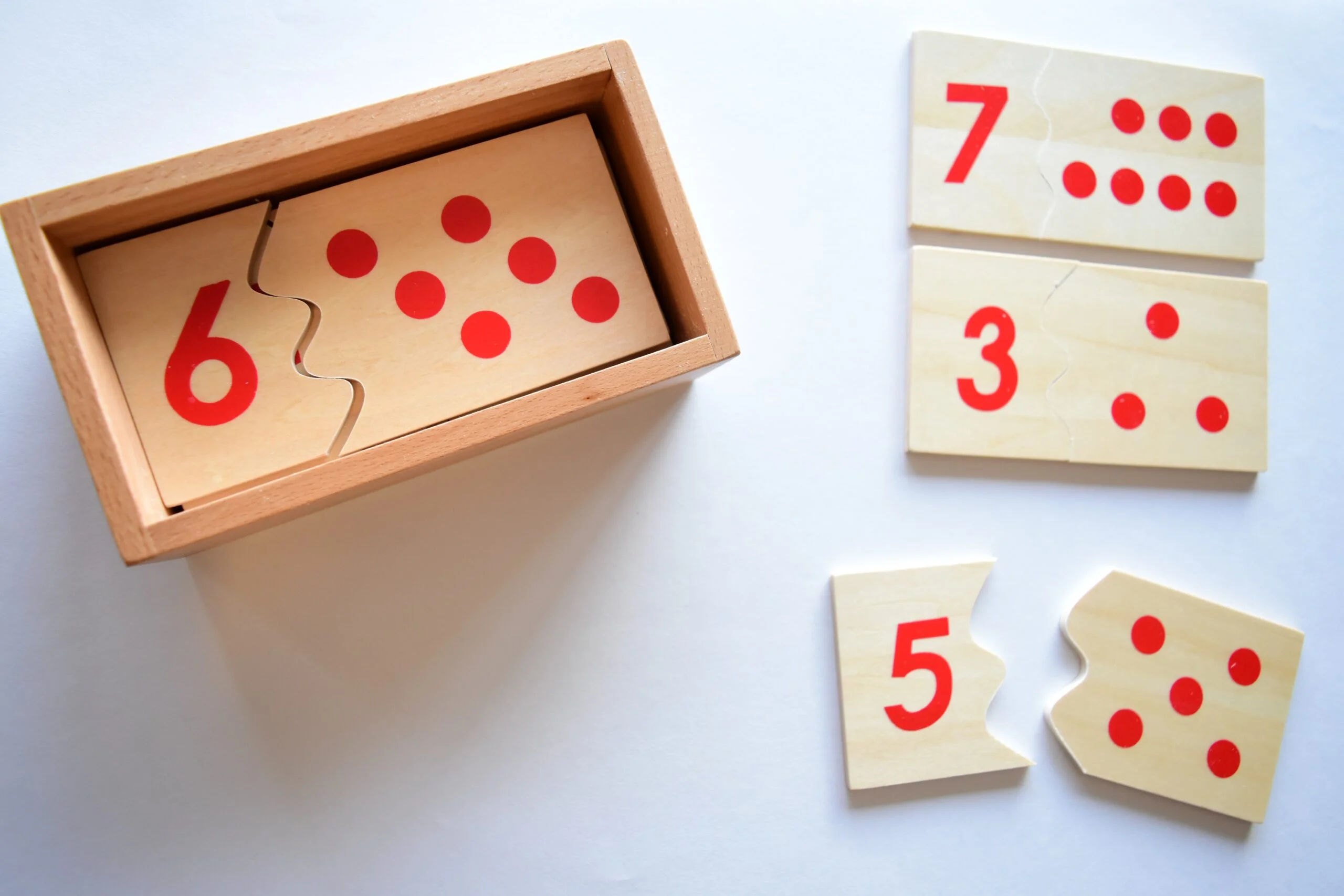 tellen, cijfers, montessori, peuters