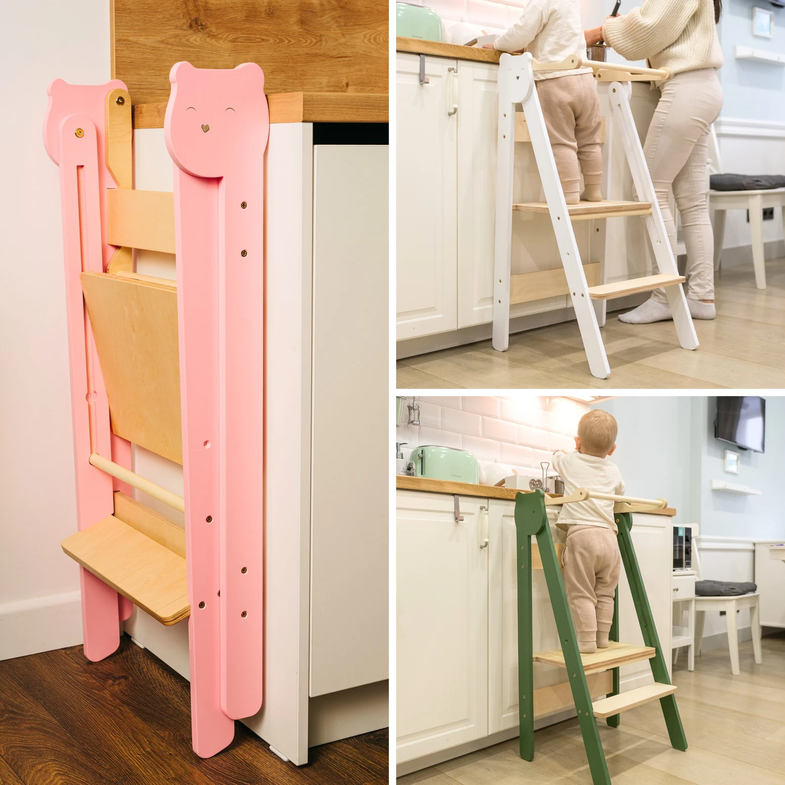 inklapbare leertoren alternatief: Oemmie leertoren zwart