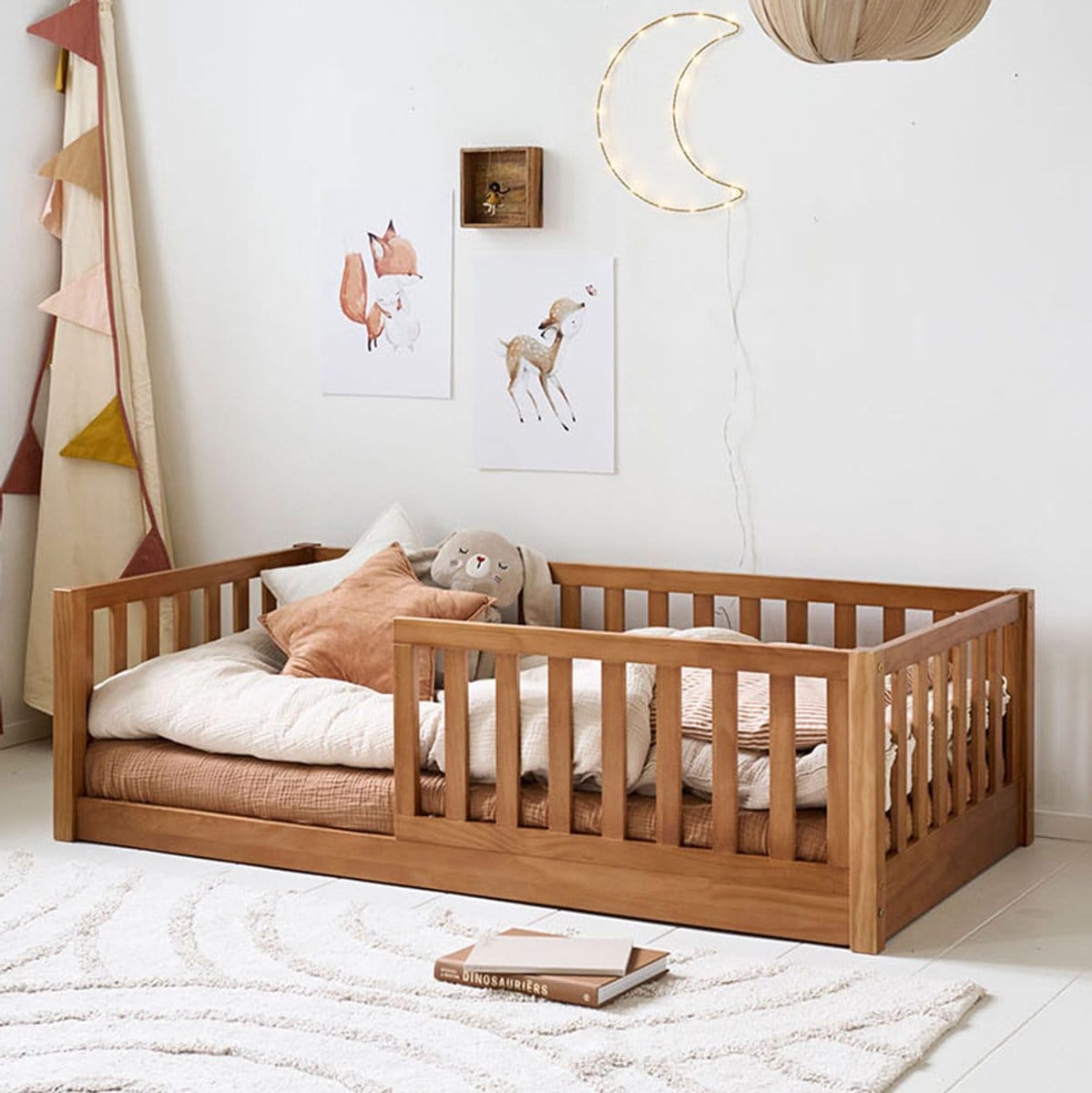 petite-amelie-montessori-vloerbed Luxe alternatief, Rockwood Montessori vloerbed