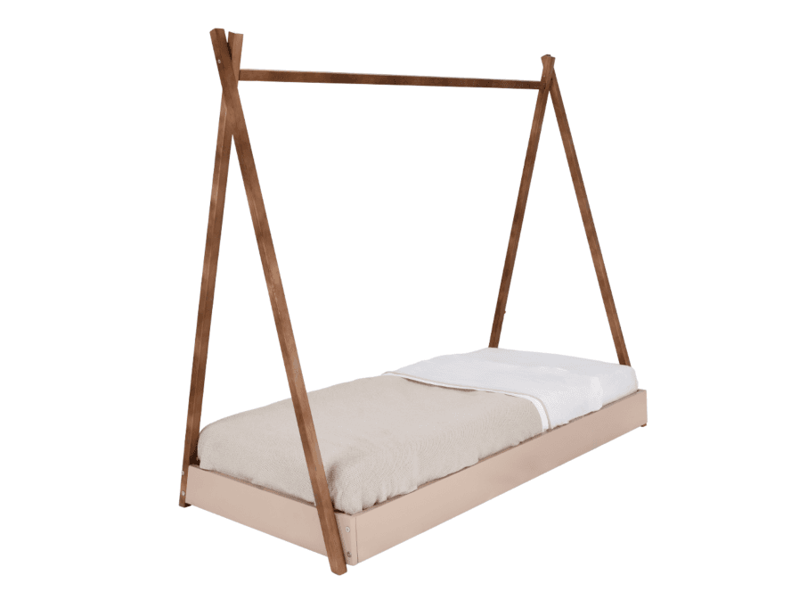 tipi design vloerbed Uniek alternatief, Kinderbed boomhut